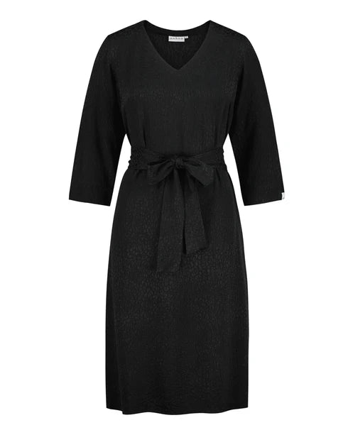 Nakoa Vera Dress, Black Leo