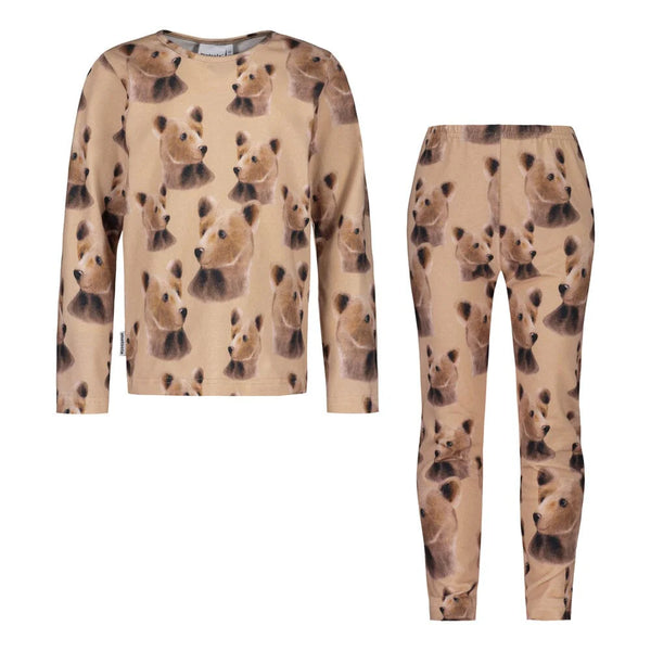 Metsola Bear Hazelnut Pyjama set