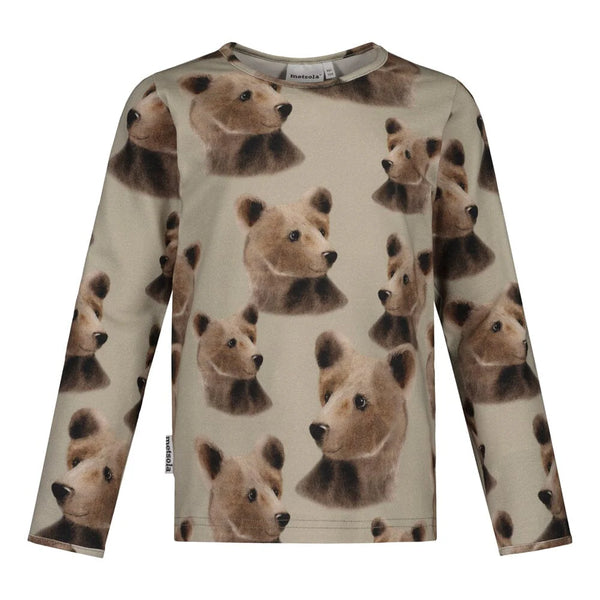 Metsola BEAR SHIRT I GREEN