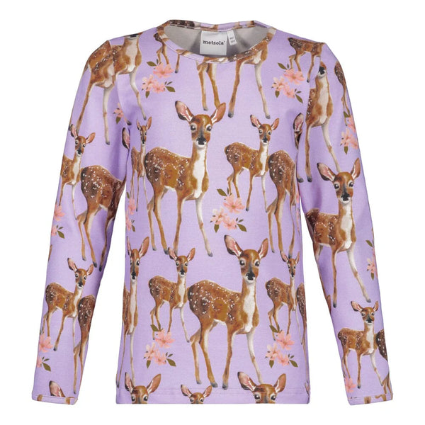 Metsola CUTE BAMBI SHIRT I ICY LILAC