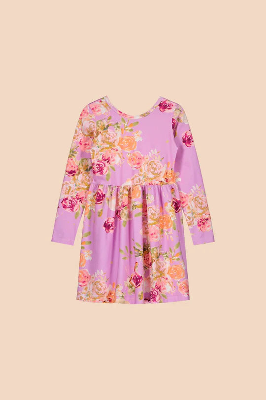 Kaiko Dress, Rose Yard Lilac
