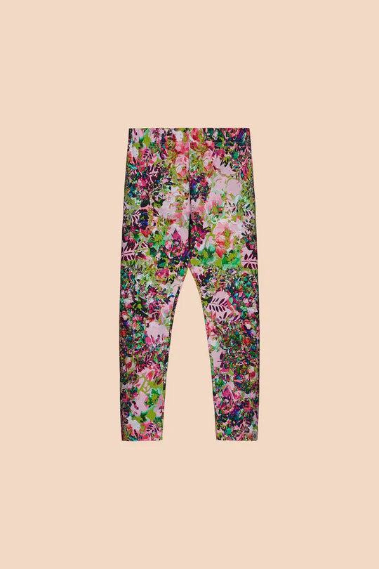 Kaiko Leggings, Blooming Forest Bright
