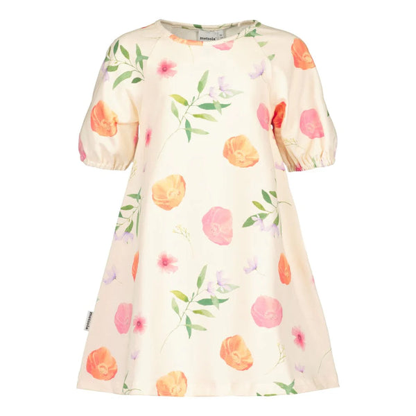 Metsola LOVELY PUFF SLEEVE DRESS -MEKKO | VANILLA
