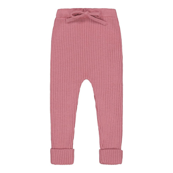 Metsola Merino Knit -villaleggingsit | Rose