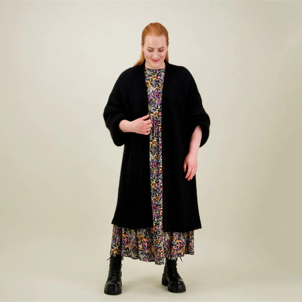Metsola Mohair Long Cardigan -Neuletakki | Licorice