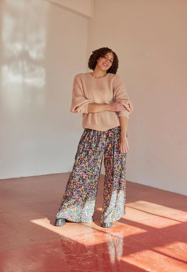 Metsola Mohair Sweater -Neulepaita | Powder