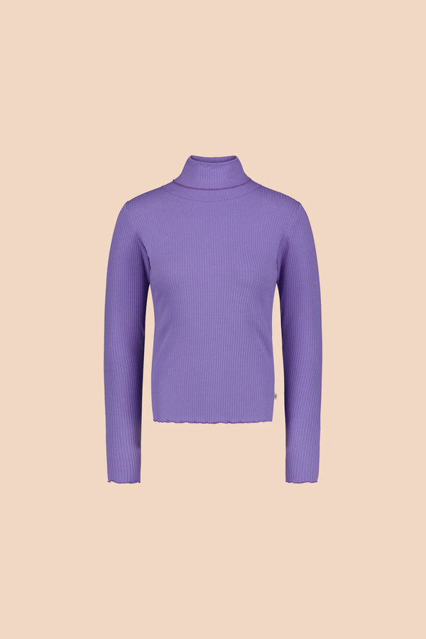 Kaiko Rib Rollneck, Vivid Lavender