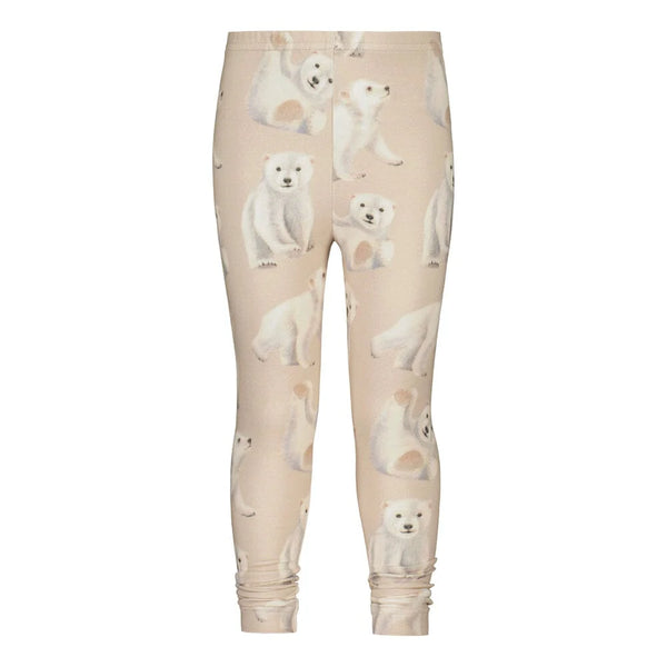 Metsola POLAR BEARS LEGGINGS SAND