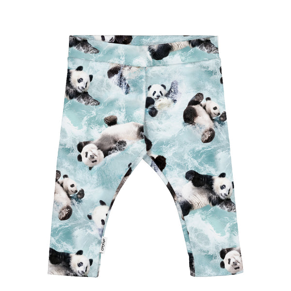 GUGGUU Baby print leggings, Panda