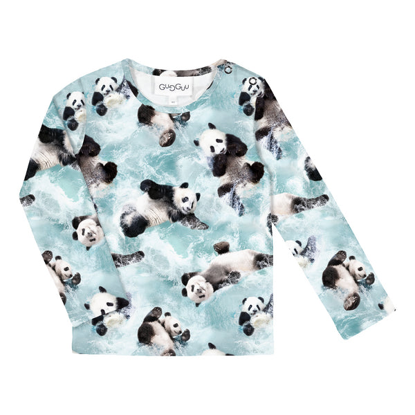 GUGGUU Print Relax shirt Panda