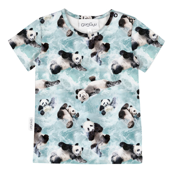 GUGGUU Print Relax T-shirt Panda