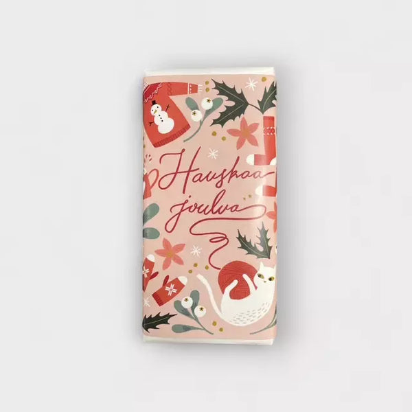 Makeisto maitosuklaa joululevy, Kaisu Sandberg - Kissa ja lankakerä