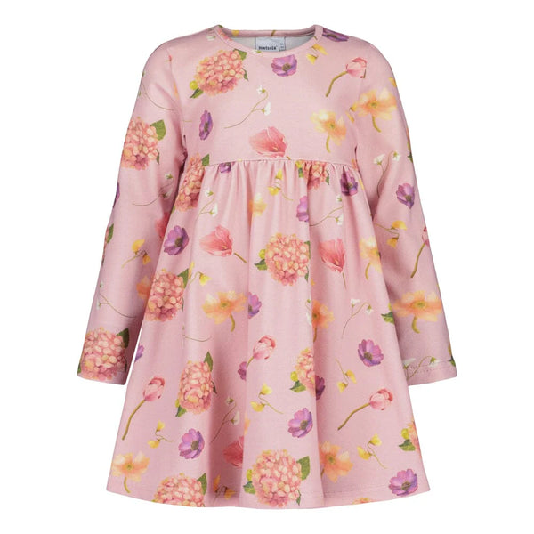 Metsola WHISPERS DRESS LS ROSY