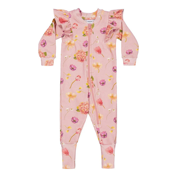 Metsola WHISPERS FRILL JUMPSUIT ROSY