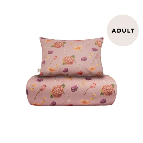 Metsola WHISPERS ADULT DUVET COVER SET ROSY