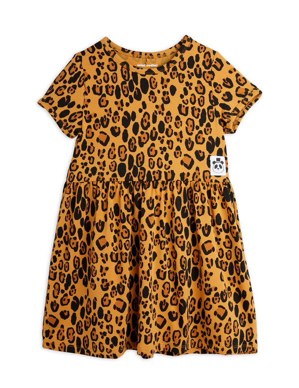 Mini Rodini basic Leopard ss dress